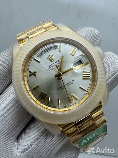 Часы Rolex Oyster Perpetual Day Date 40мм Silver