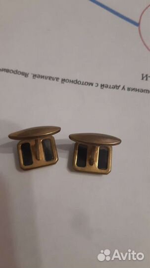 Мужские запонки СССР