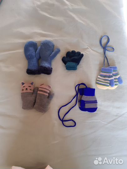 Варежки, перчатки детские
