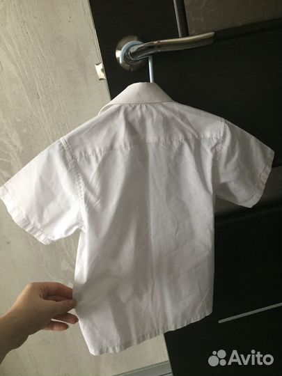 Рубашка с коротким рукавом для мальчика 98-104