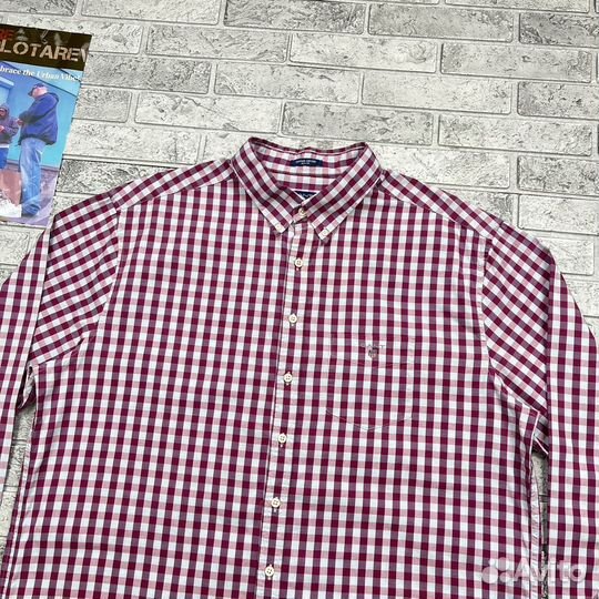 Рубашка Gant x Checkered Shirt American Colletion