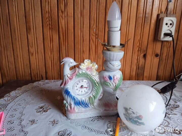 Светильник фарфоровый