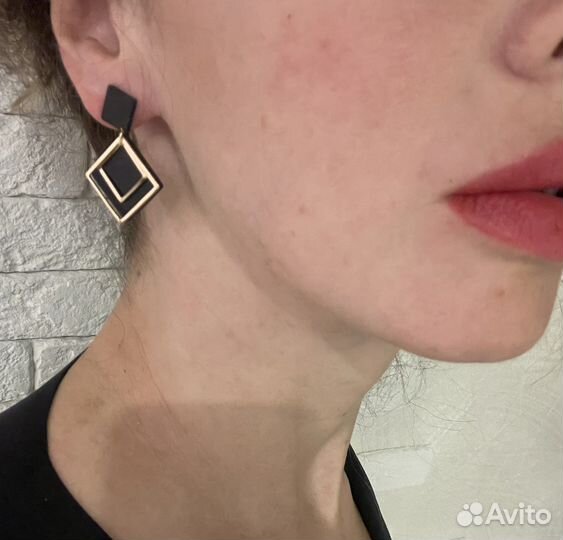 Серьги бижутерия