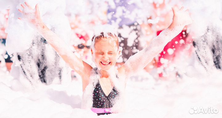 Пенная вечеринка пенное шоу пена-пати