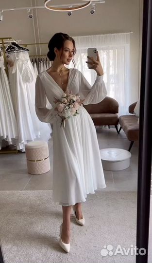 Новое свадебное платье / на роспись