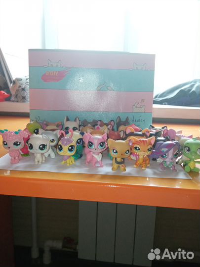 Lps кошки стоячки lps littlest pet shope куклы