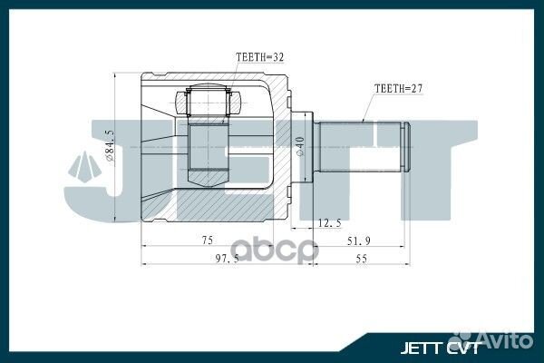 ШРУС V401011 jett