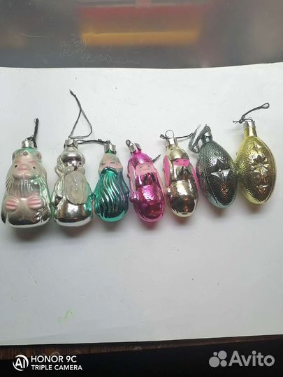 Новогодние игрушки СССР