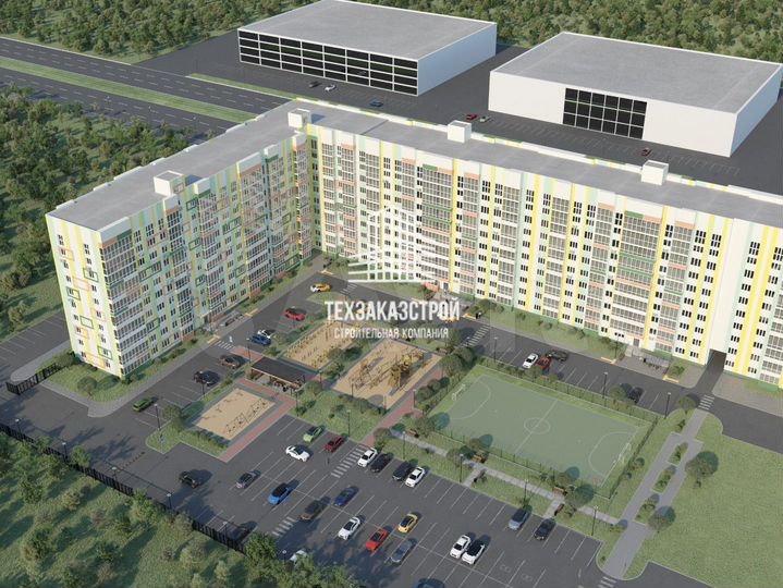 1-к. квартира, 37,9 м², 1/10 эт.