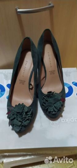 Туфли женские 37,5 замшевые