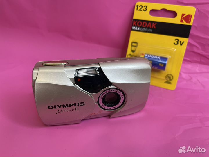 Olympus mju ii пленочный фотоаппарат