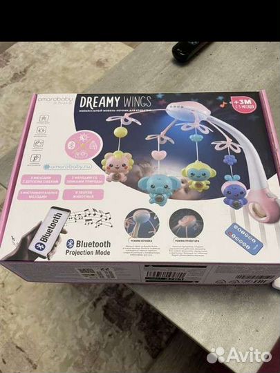 Детский мобиль в кроватку