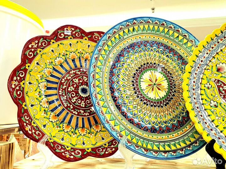 Узбекская посуда / Риштанская керамика