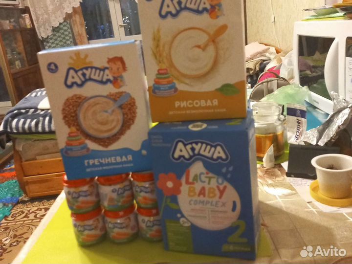 Детское питание агуша