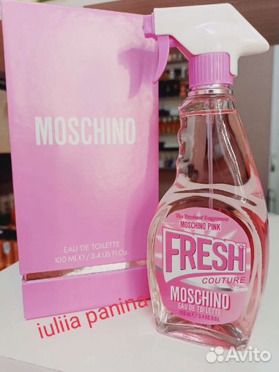 Оригинал. Евро Moschino Fresh Couture Pink edt