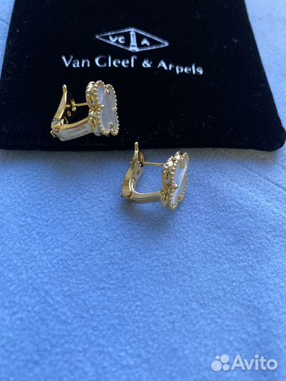 Van cleef Alhambra серьги подвеска браслет