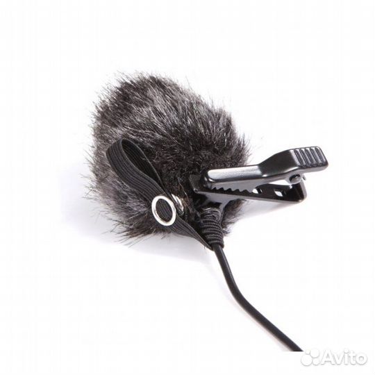 Меховая ветрозащита Boya BY-B05 для петличных микрофонов (в комплекте 3 шт)