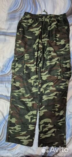 Мужские брюки камуфляжные. Размер 52-54-56
