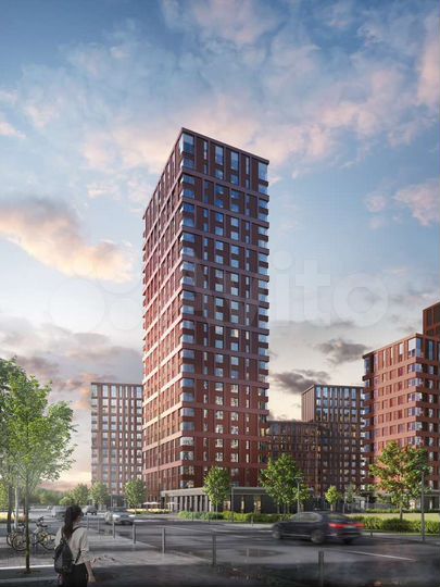 1-к. квартира, 45,9 м², 13/25 эт.