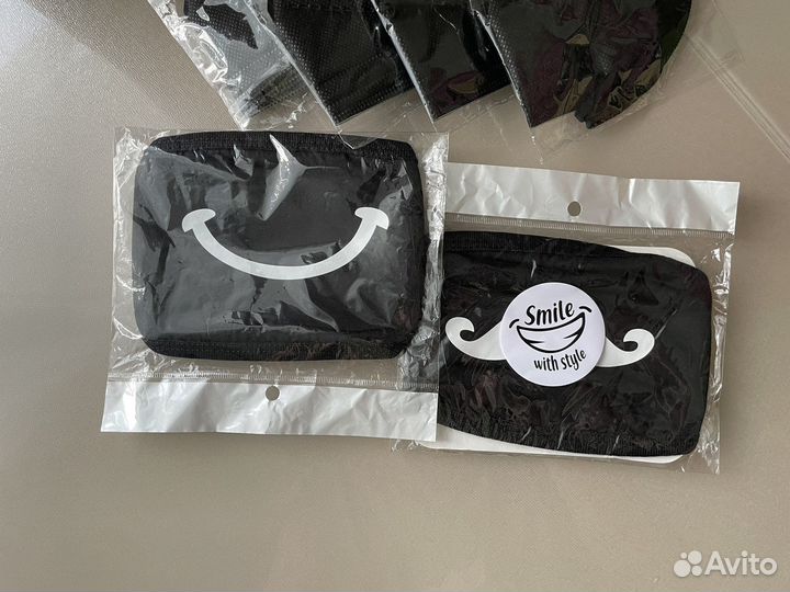 Защитные маски новые многоразовые