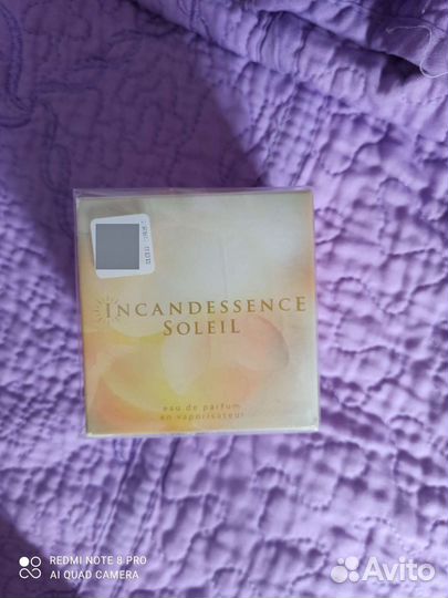 Incandessence Soleil/Инкадесанс Парфюмерная вода