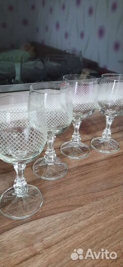 Хрустальные фужеры бокалы СССР