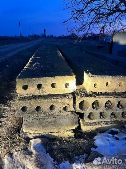 Плиты перекрытия пустотные