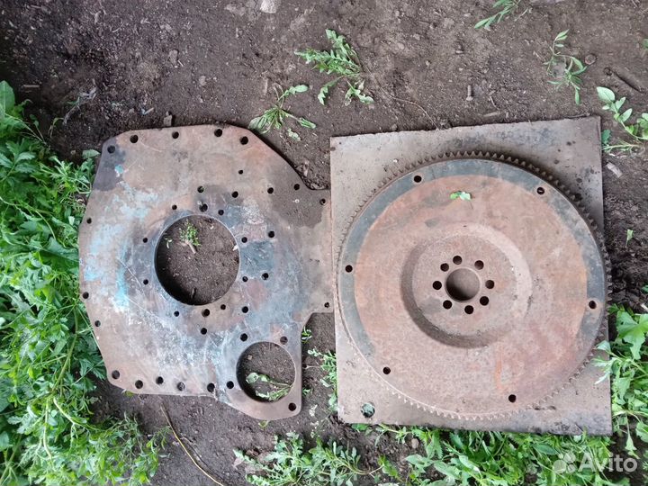 Пускач, плита, маховик к мтз 80\82