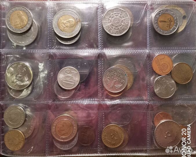 Лот иностранных монет