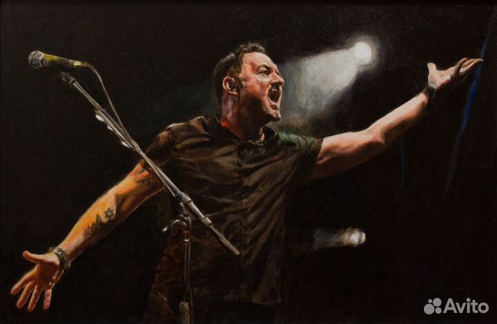 Портрет маслом на холсте по фото на заказ