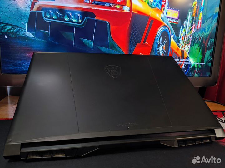 Ноутбук msi 17.3 core i5/16gb/rtx3050 144гц