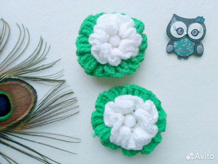 Резинки для волос ручной работы