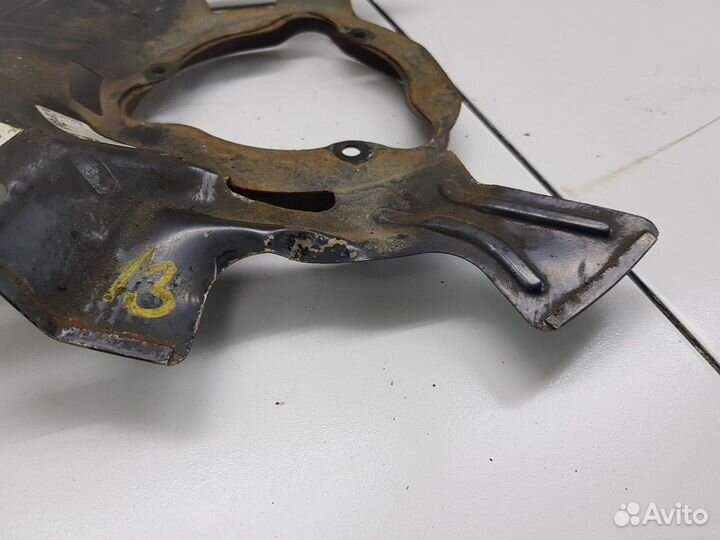 Кожух переднего левого тормозного диска