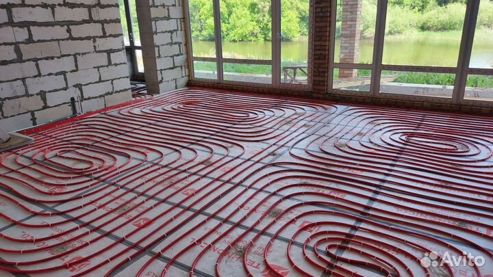 Теплый пол-Отопление-Сантехника