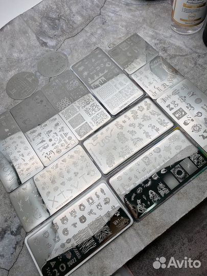 Набор для стемпинга, дизайн ногтей