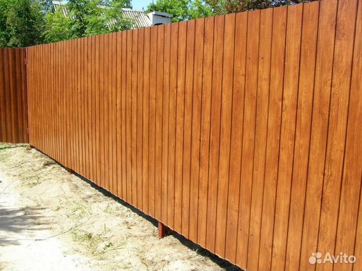 Металлопрофиль для забора