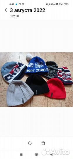 Шапочки новые спортивные