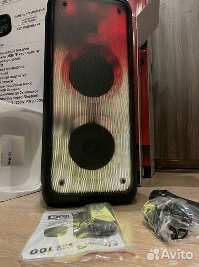 Колонка какjbl patybox eltronic 500w караоке микро