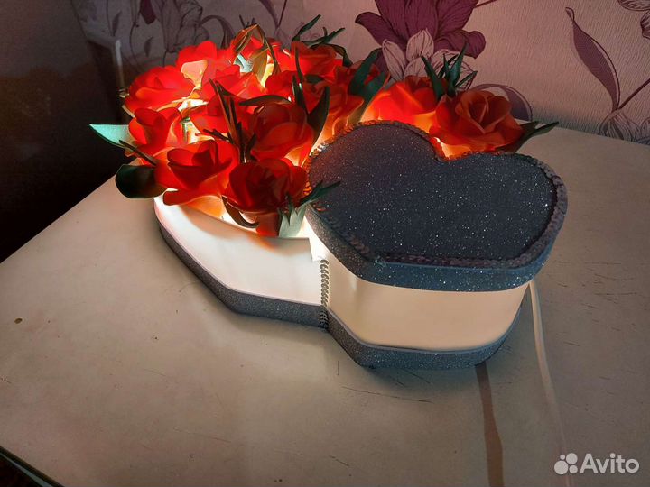 Светильник шкатулка