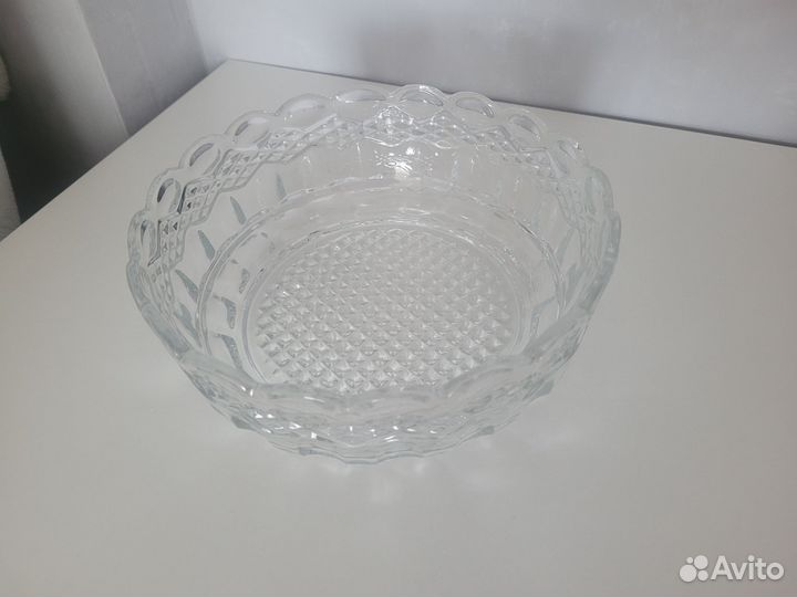Хрустальный салатник