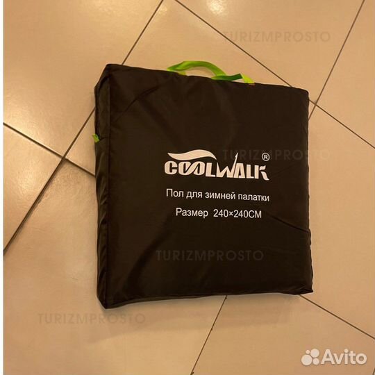 Пол утеплённый от зимних палаток 240х240