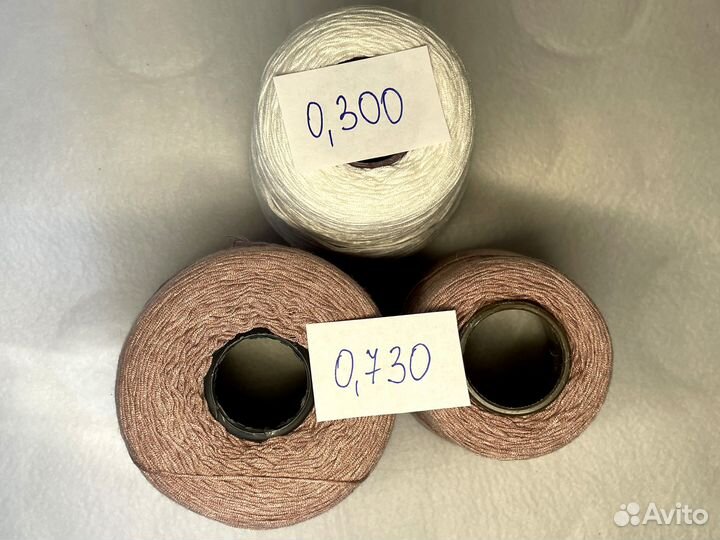 Пряжа для вязания твид Италия на бобинах