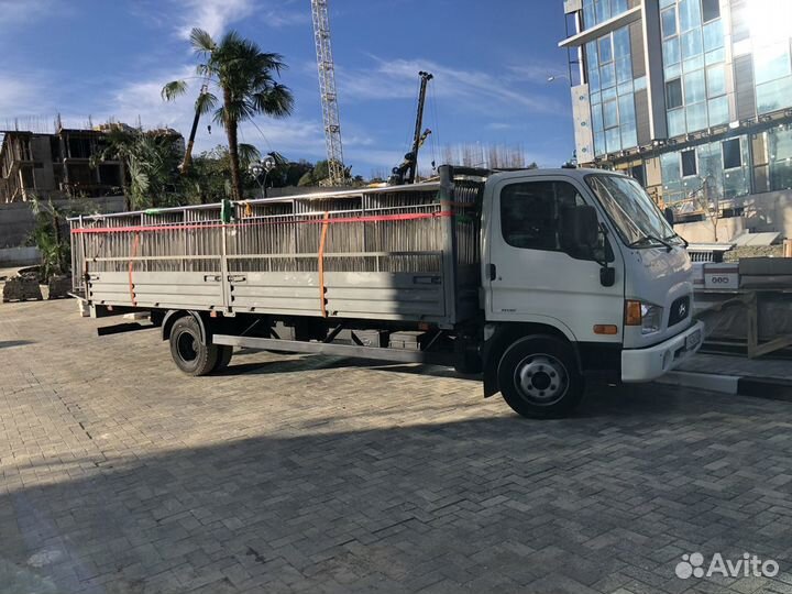 Грузоперевозки открытый бортовой 6 метров 5 тонн