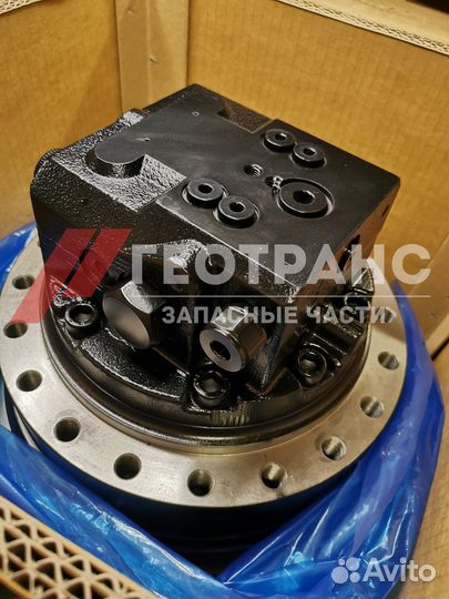 Редуктор хода экскаватор CAT 312 с гидромотором
