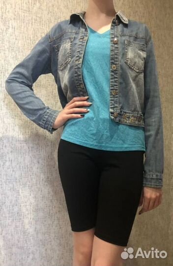 Джинсовая куртка женская 42-44