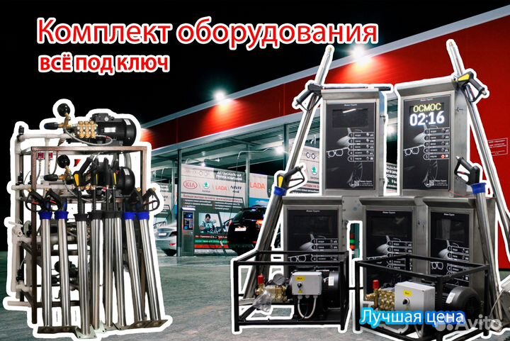 Мойка самообслуживания PRO 742