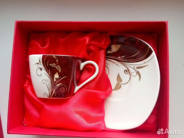 Кофейная чашка в подарочной упаковке