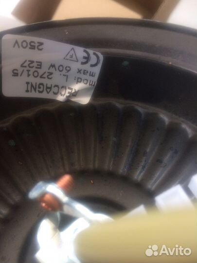 Люстра с бра Reccagni Angelo Италия новая