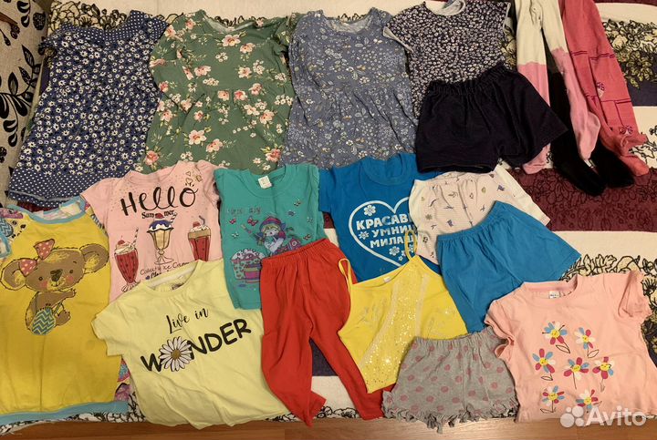 Детские вещи пакетом для девочек 104