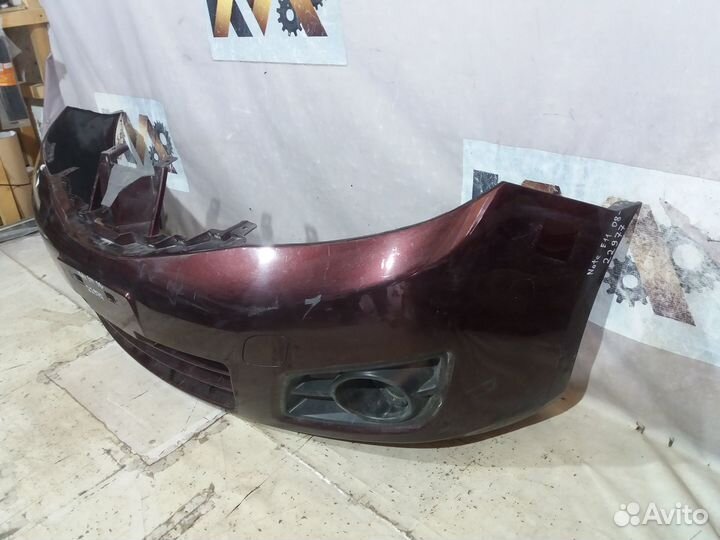 Nissan Note 08- Бампер Передний Бу оригинал